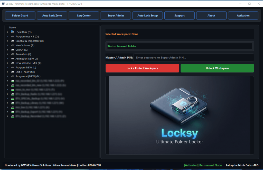 Locksy ultimate folder locker